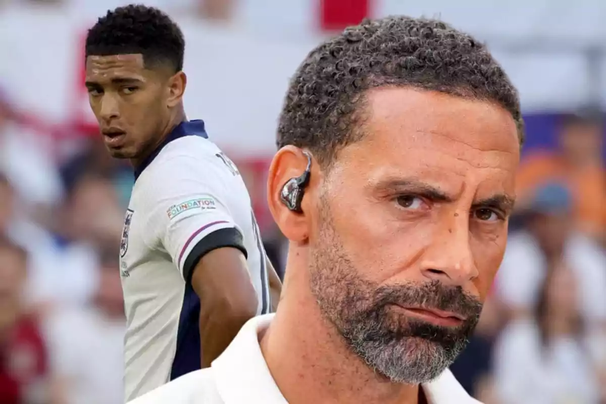 Jude Bellingham y Rio Ferdinand