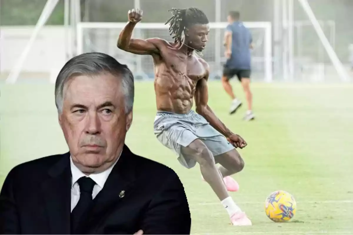 Ancelotti y Camavinga