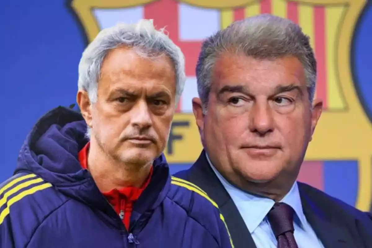 Mourinho y Laporta