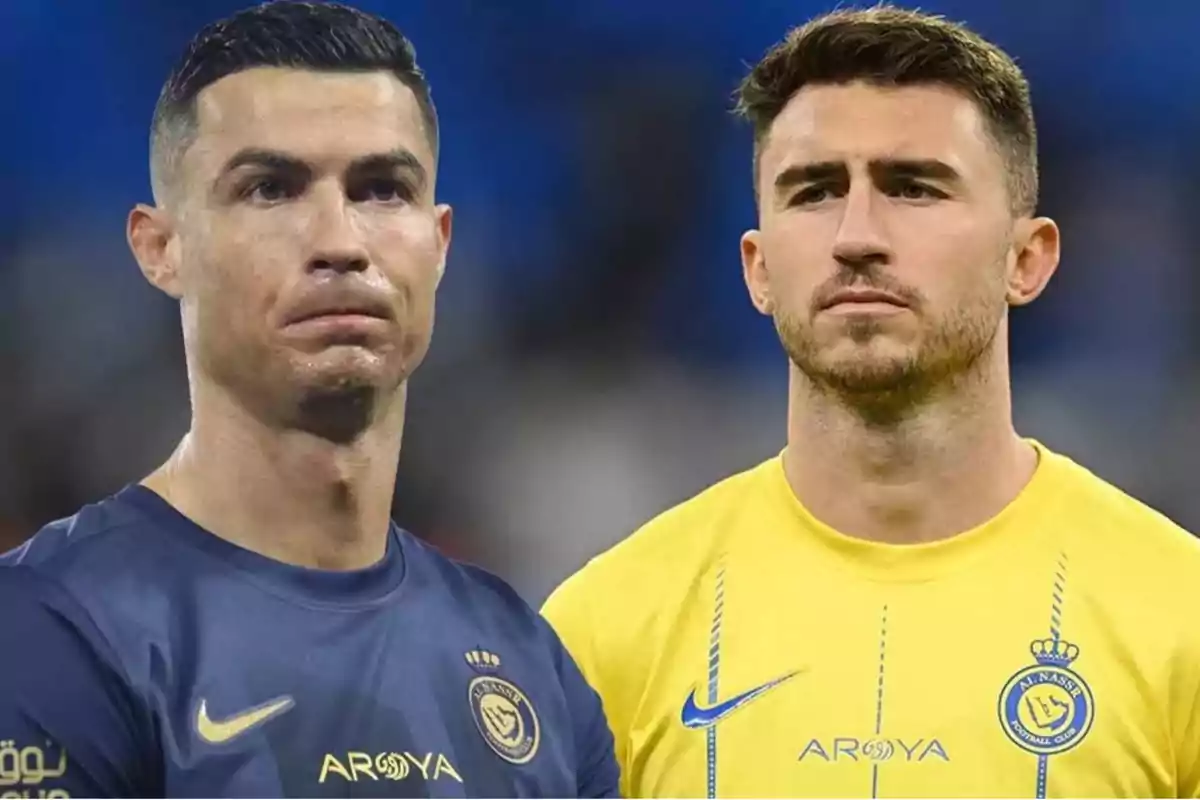 Cristiano Ronaldo y Laporte