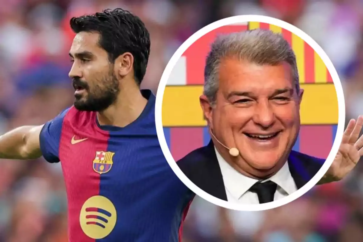 Gundogan y Laporta