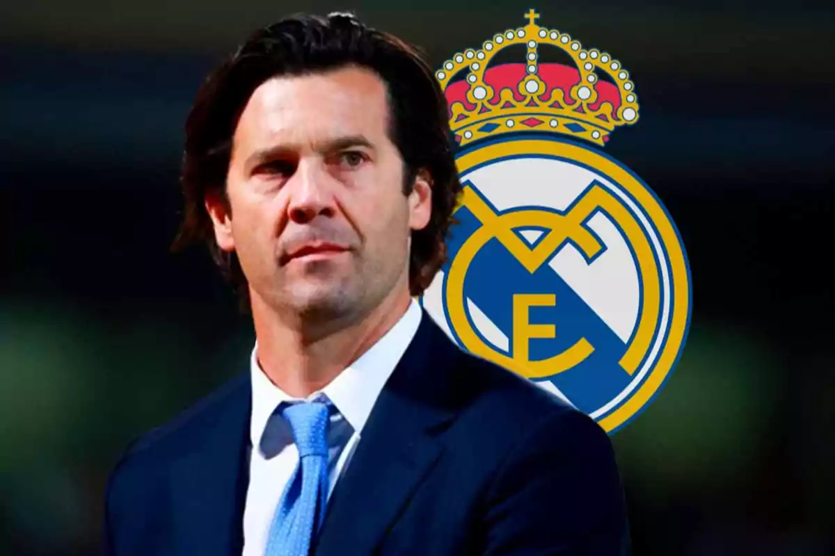 Solari y escudo Real Madrid