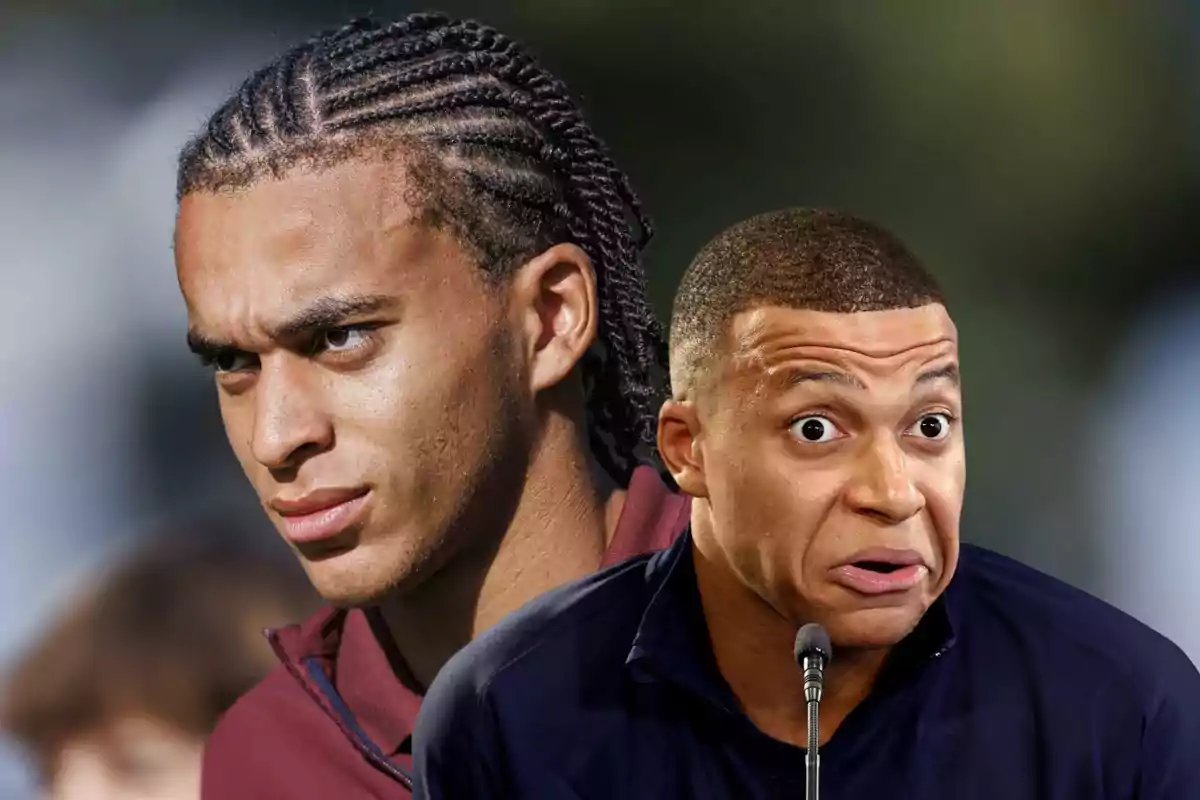 Ethan y Kylian Mbappé