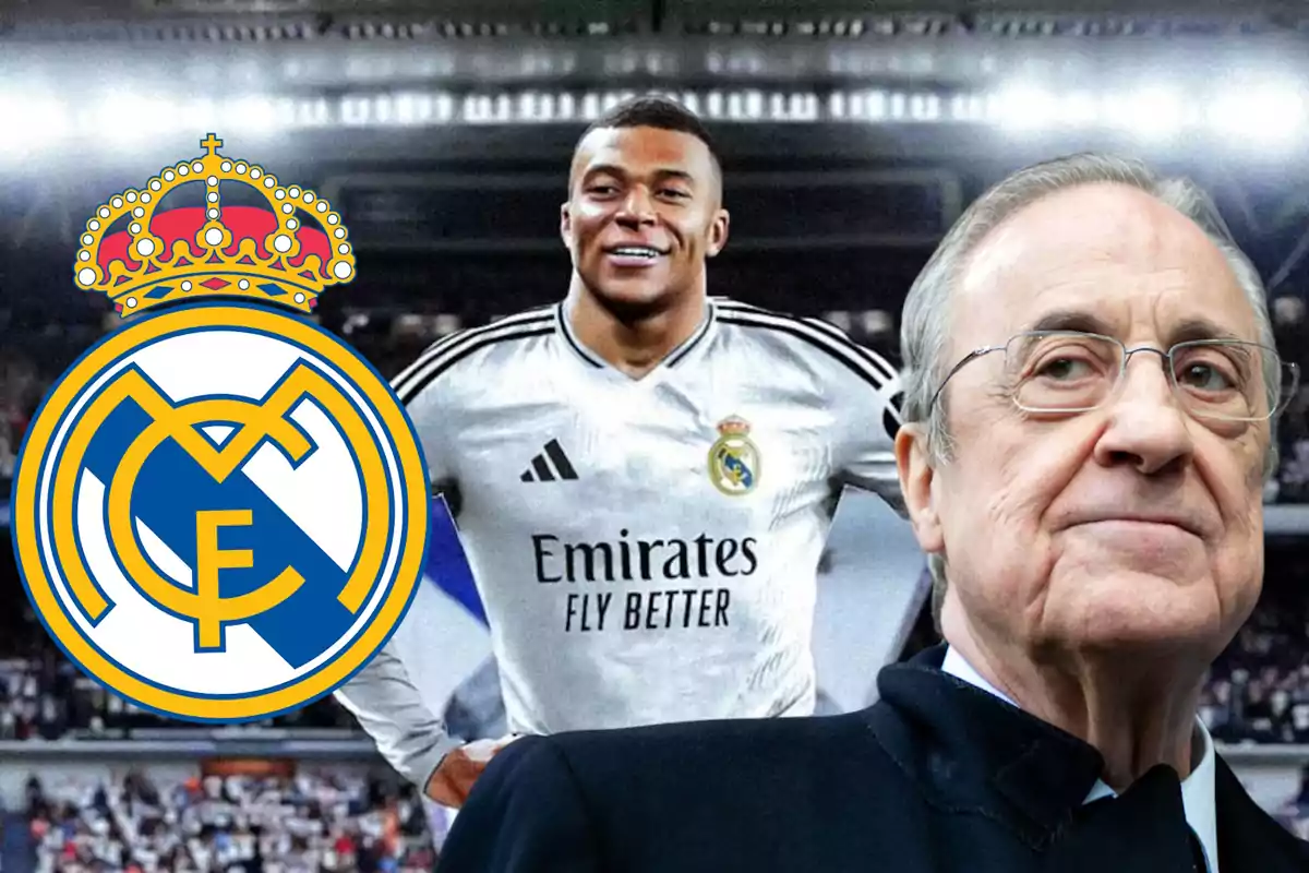 Mbappé y Florentino Pérez