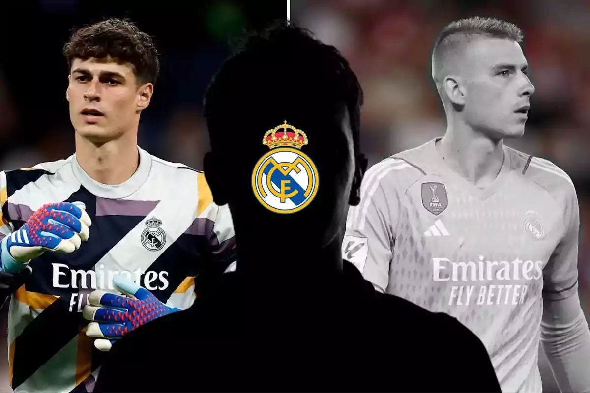 Lunin y Kepa del Real Madrid