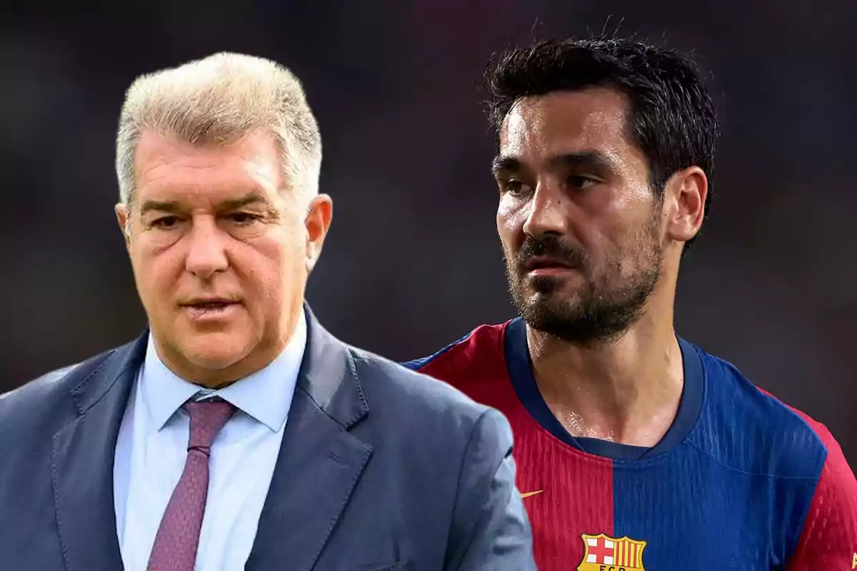 Laporta y Gundogan