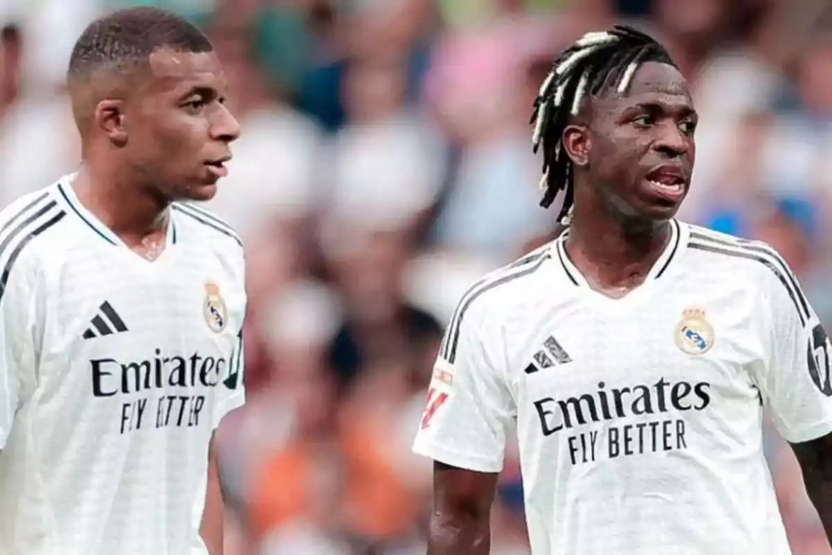 Mbappé y Vinicius