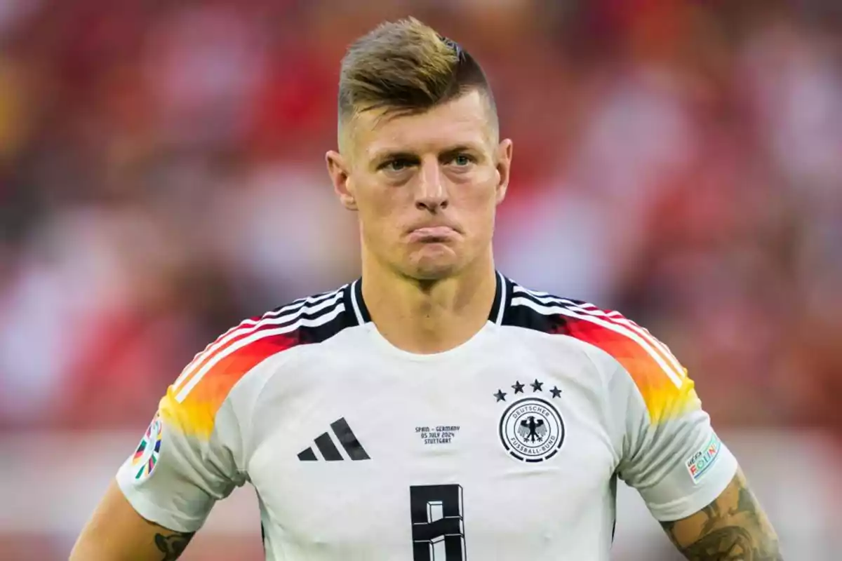 Toni Kroos con Alemania