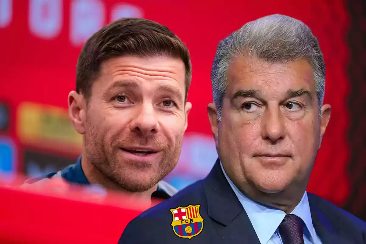 Xabi Alonso y Laporta