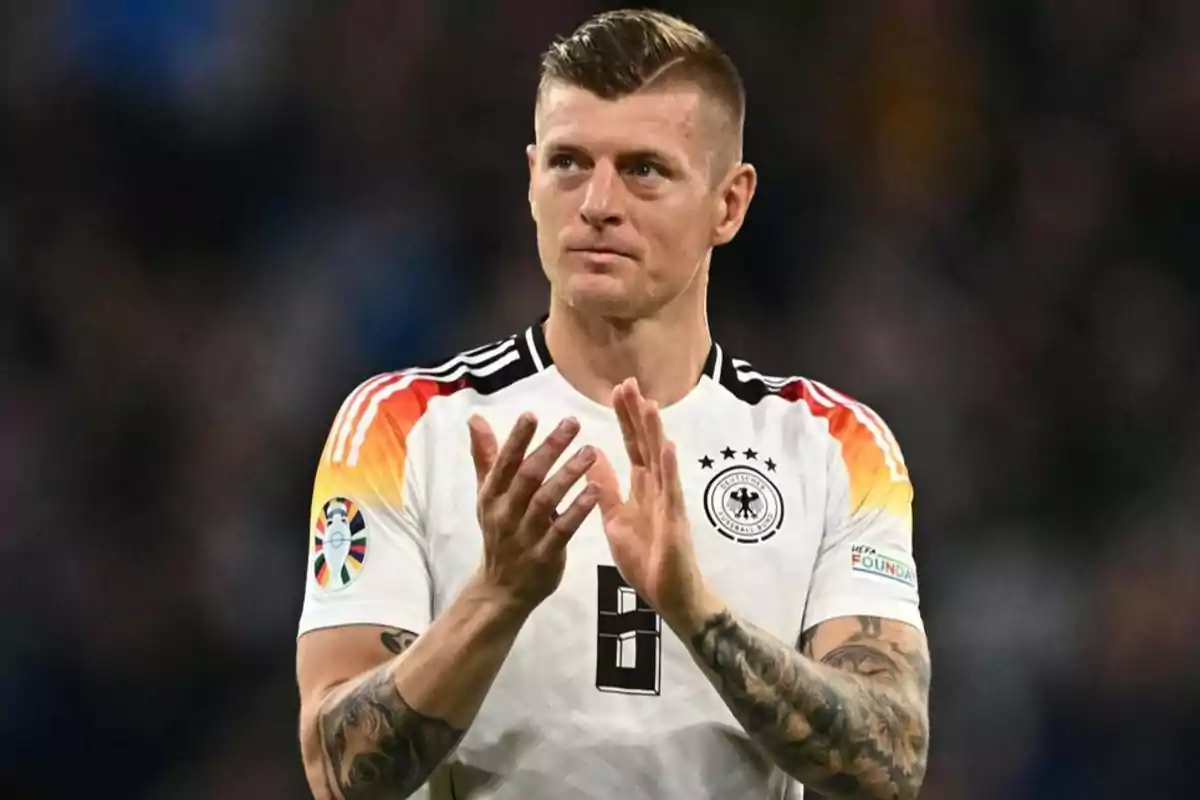 Toni Kroos con Alemania