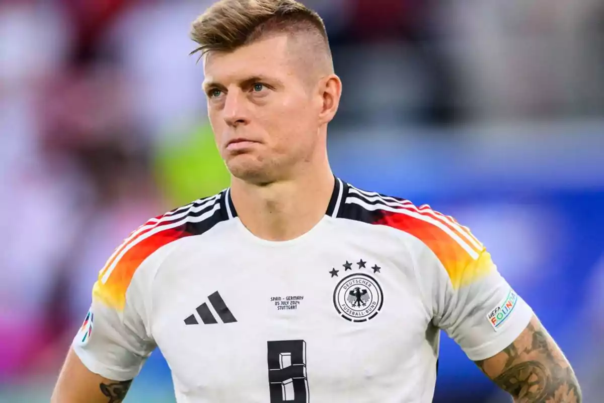 Toni Kroos con Alemania