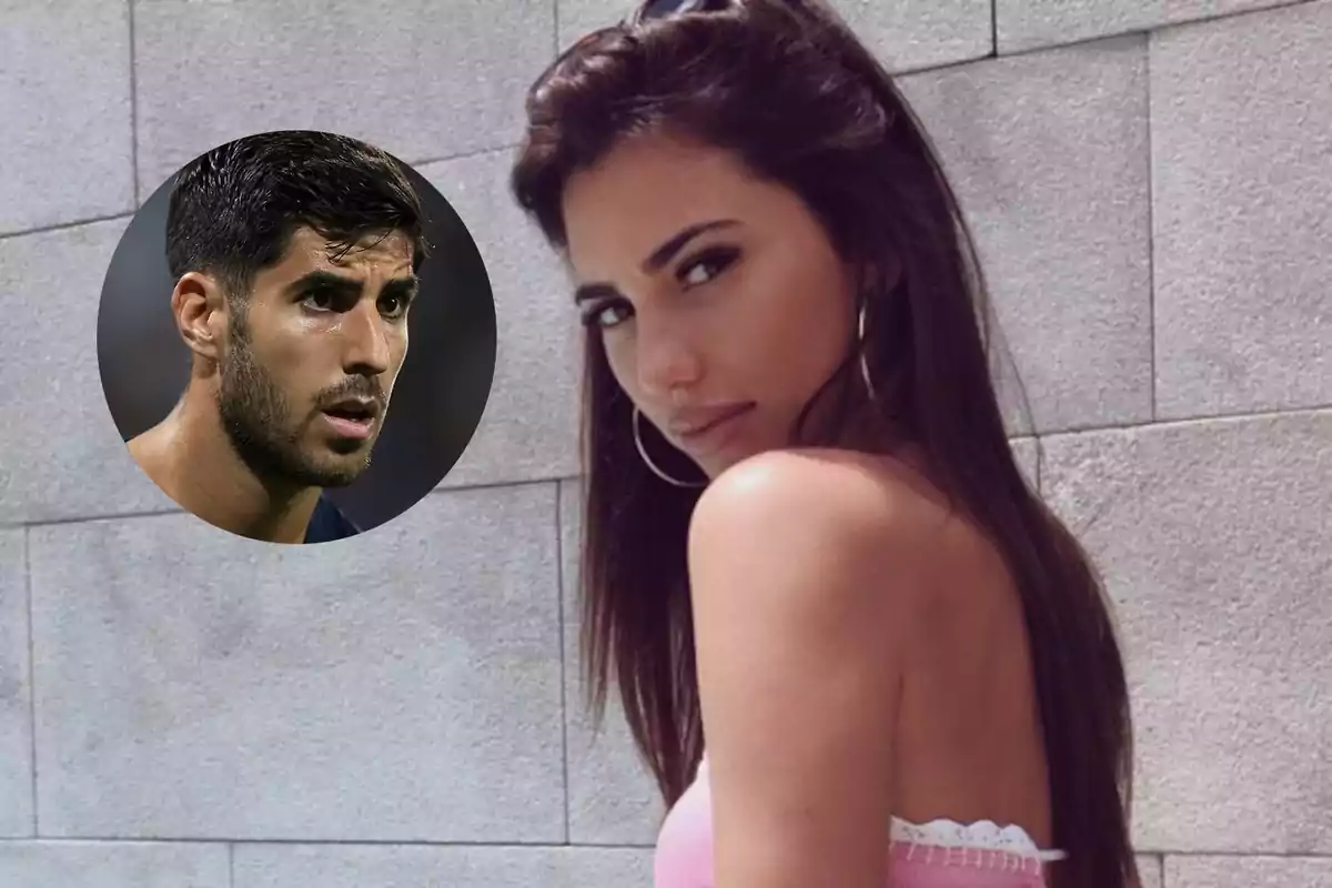 Sandra Garal y Marco Asensio