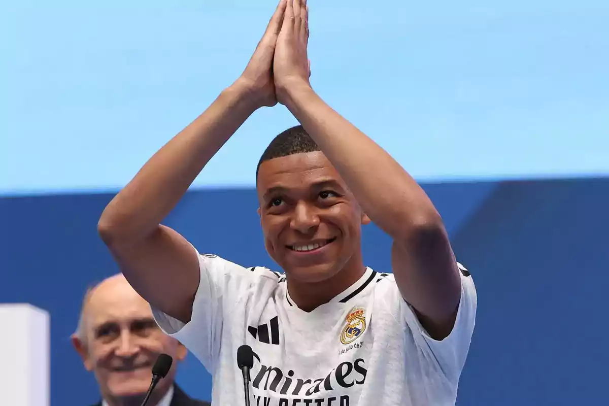 Mbappé del Real Madrid