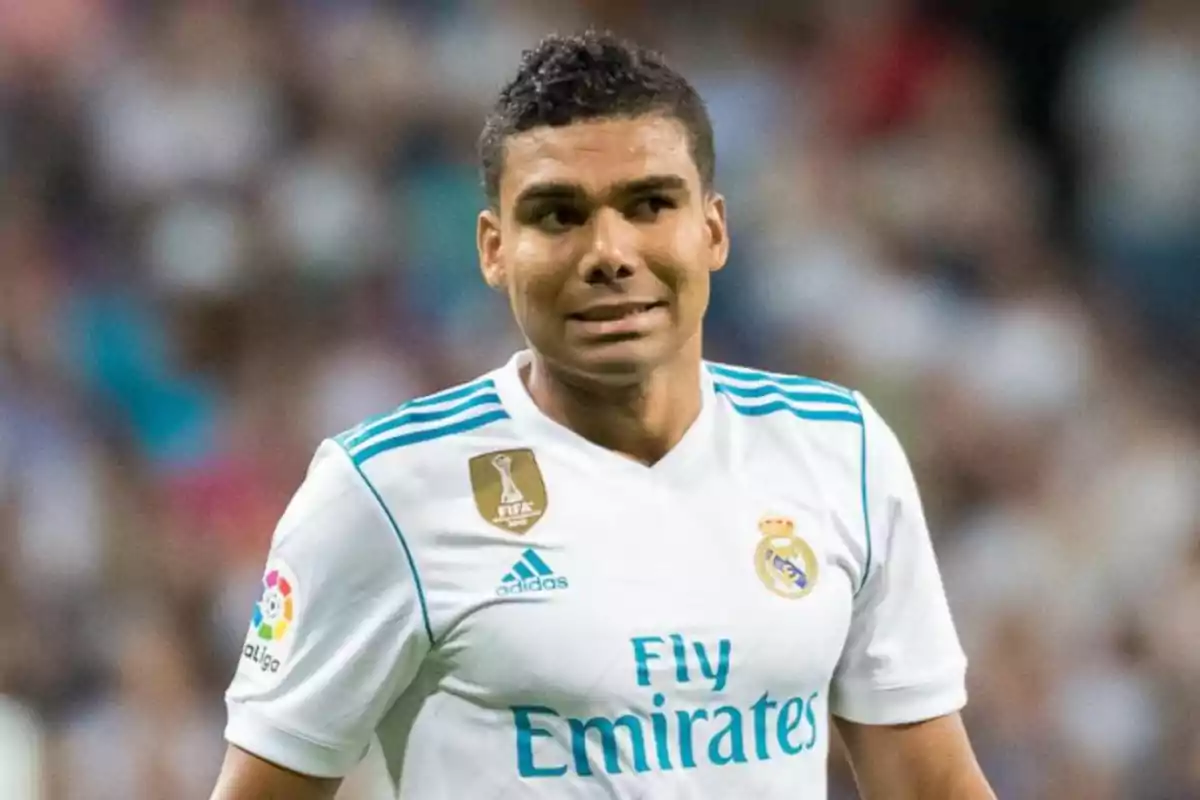 Casemiro del Real Madrid