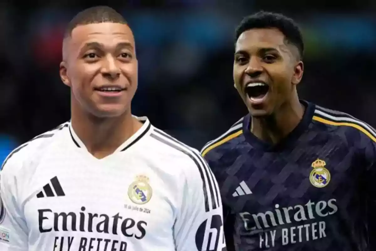 Mbappé y Rodrygo