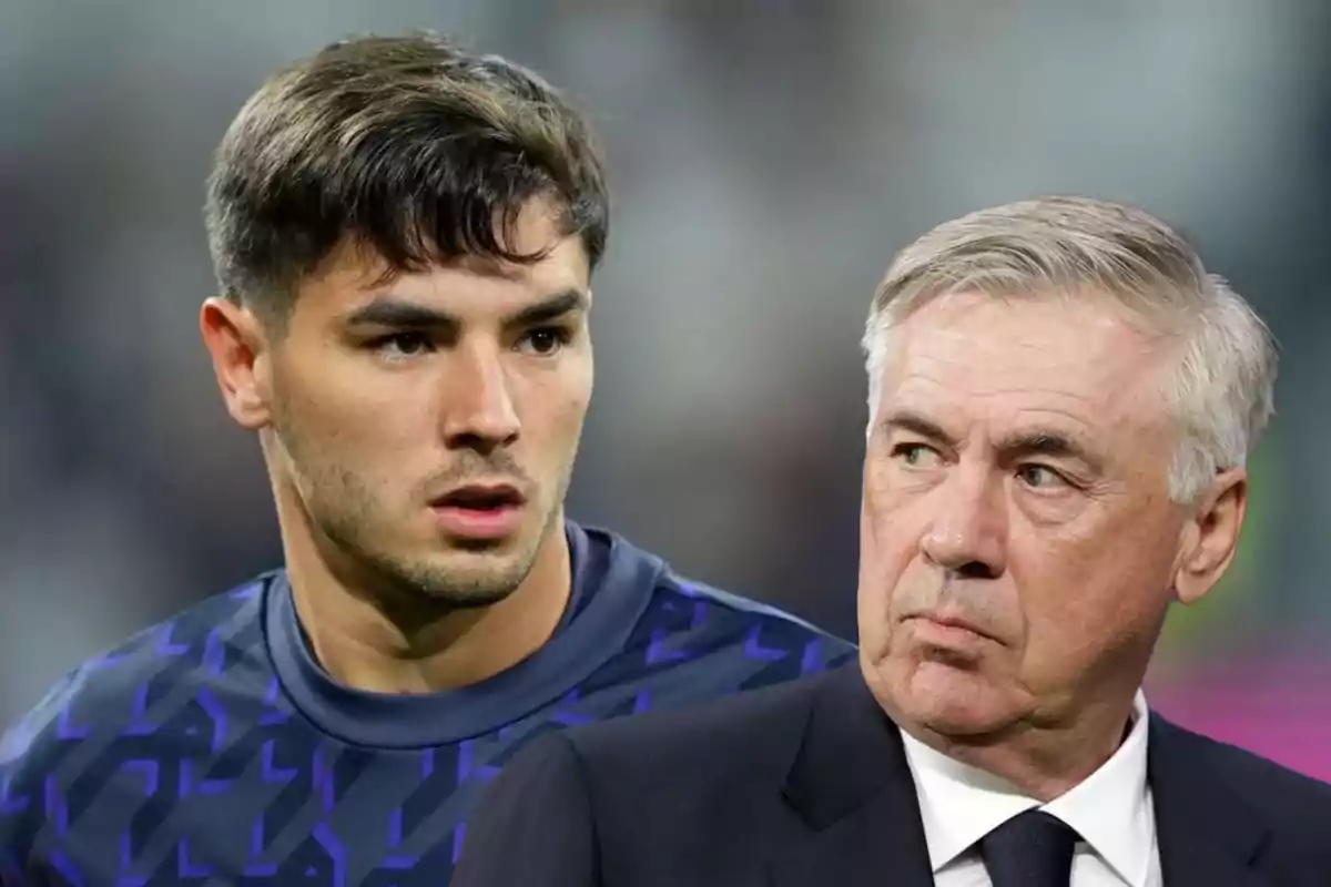 Brahim Díaz y Ancelotti