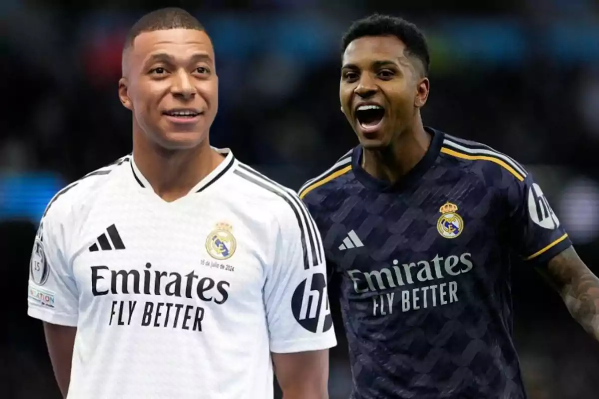 Mbappé y Rodrygo