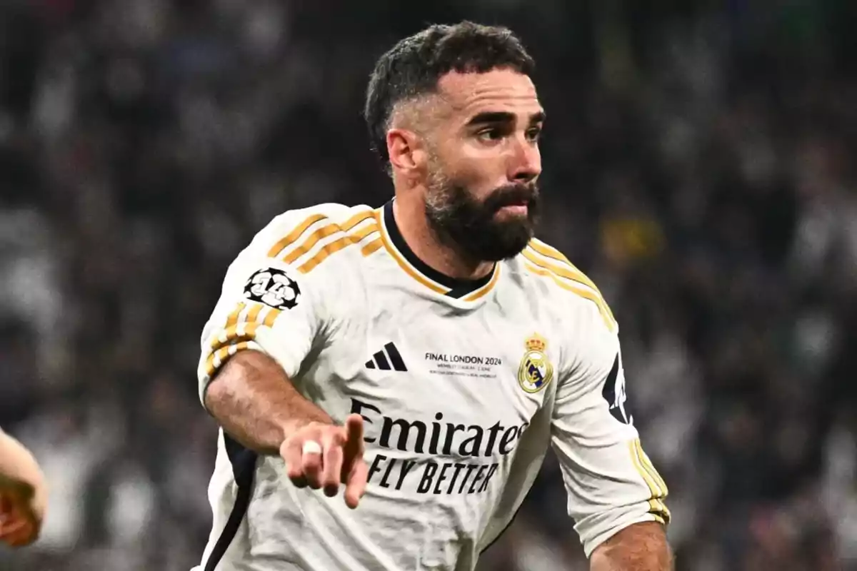 Dani Carvajal del Real Madrid