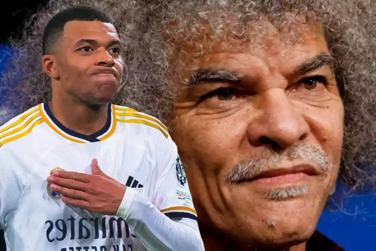 Mbappé y Valderrama