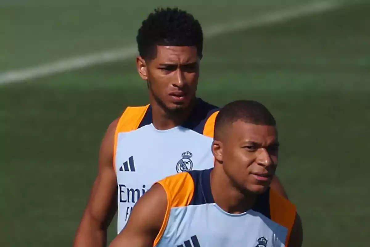 Bellingham y Mbappé