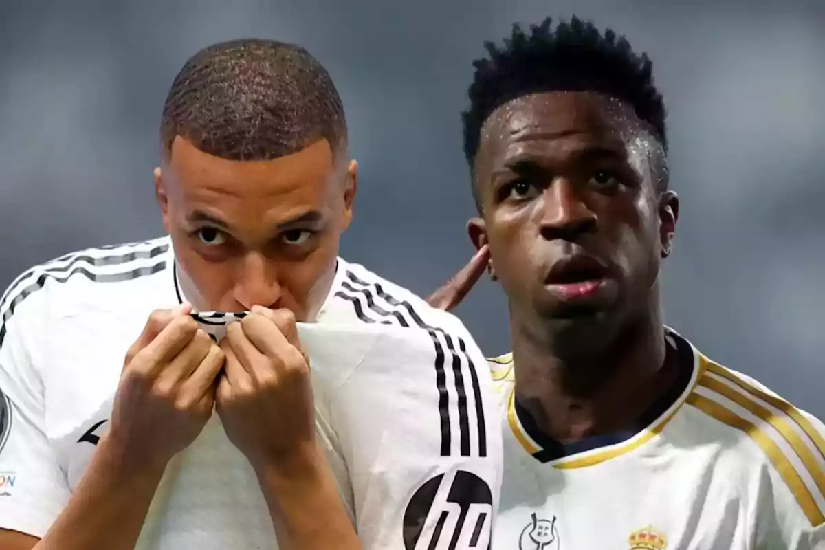 Mbappé y Vinicius