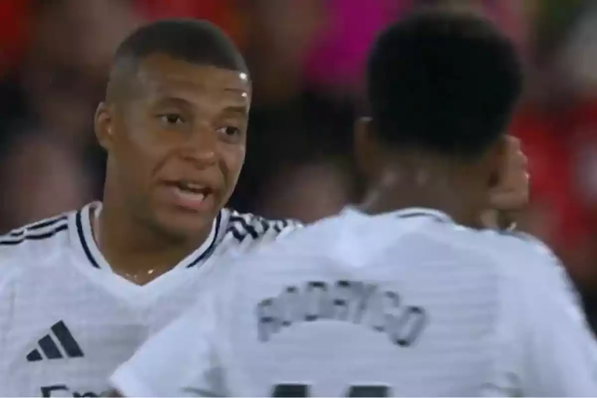 Mbappé y Rodrygo