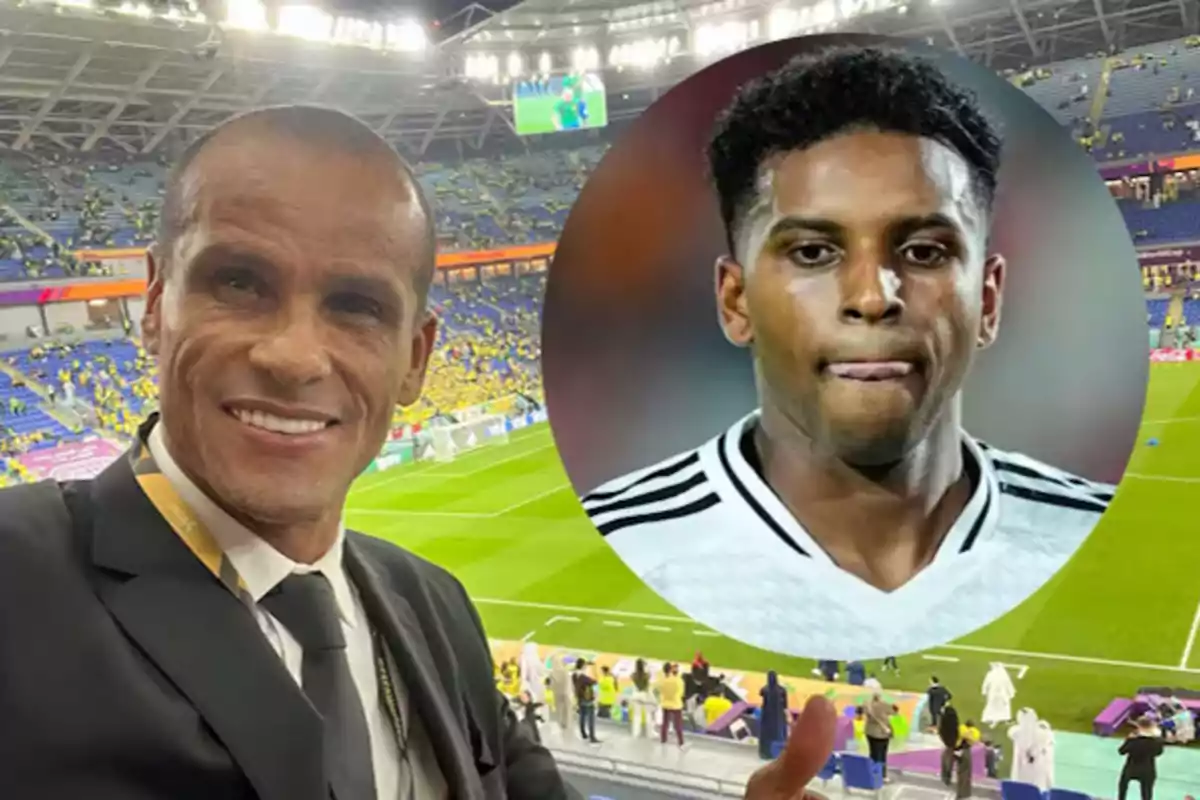 Rivaldo y Rodrygo Goes