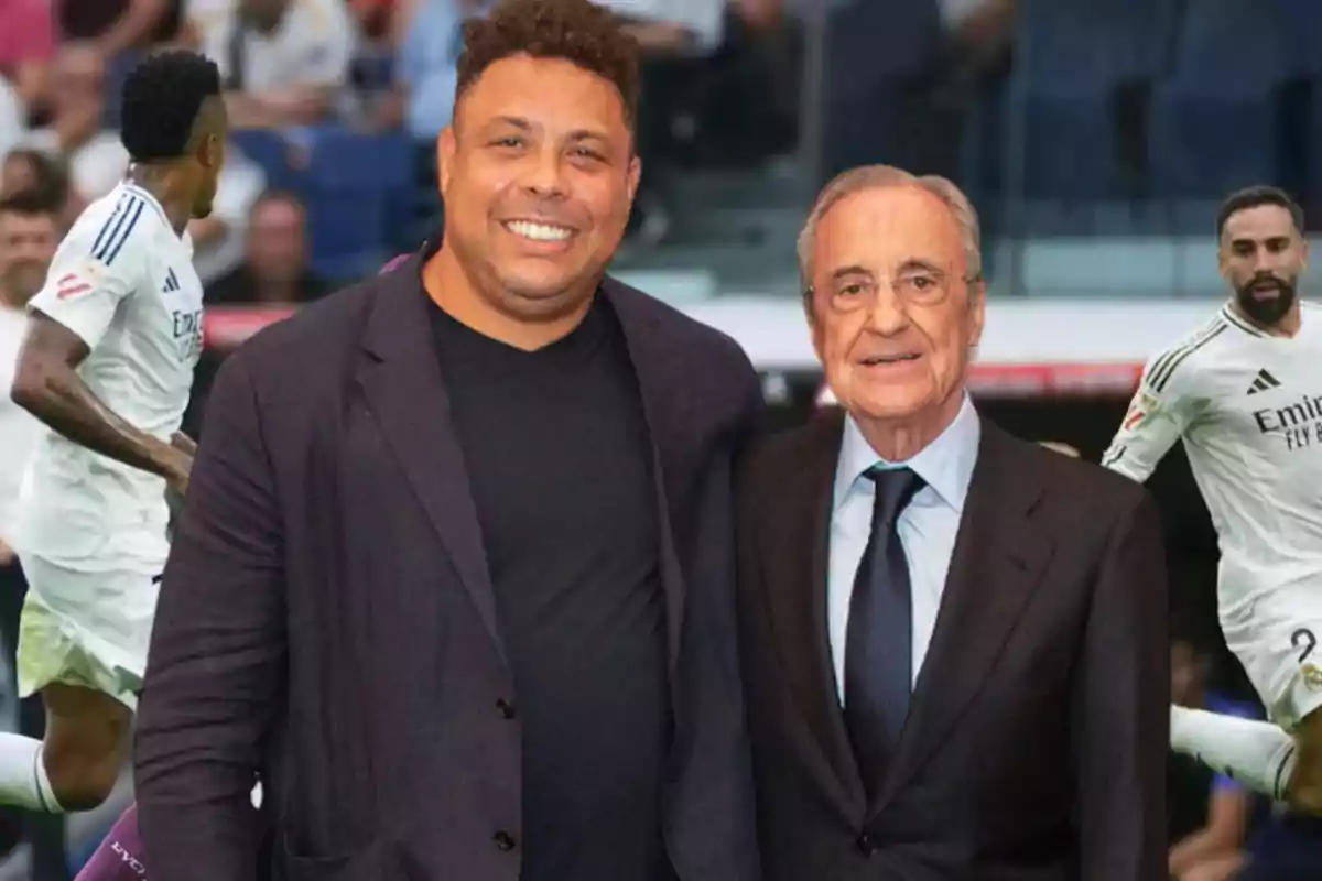 Ronaldo y Florentino Pérez