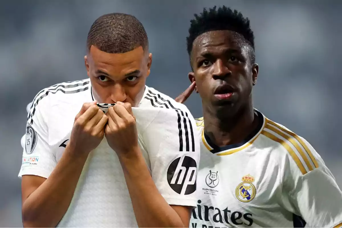 Mbappé y Vinicius