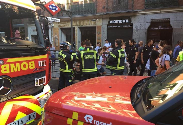 Pánico por una explosión en el Metro de Madrid