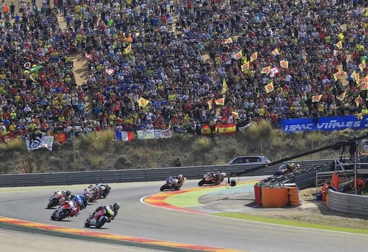 El Gran Premio de Aragón de motociclismo, en cifras