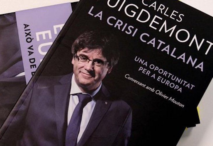 Puigdemont dice en su libro propagandístico que tiene miedo de que España le mate