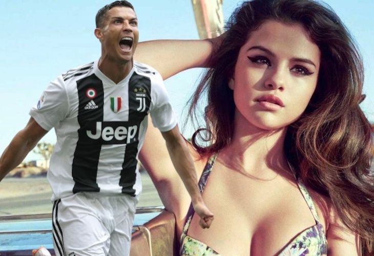 Cristiano Ronaldo le da un revolcón a Selena Gómez