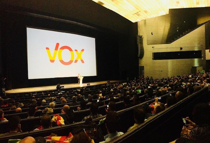 Santiago Abascal llama a la "reconquista de España" a través de VOX