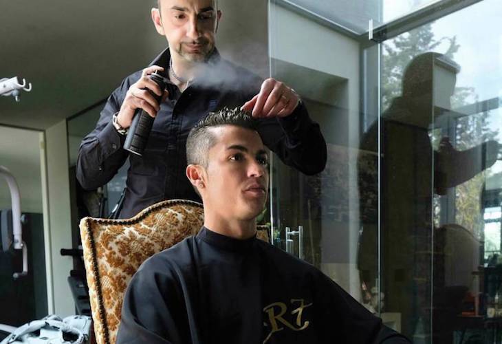 ¡El peluquero de Cristiano Ronaldo se mofa de Florentino y del Madrid!