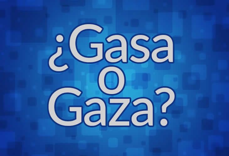 ¿Cuándo se utiliza 'gasa' y cuándo 'gaza'?