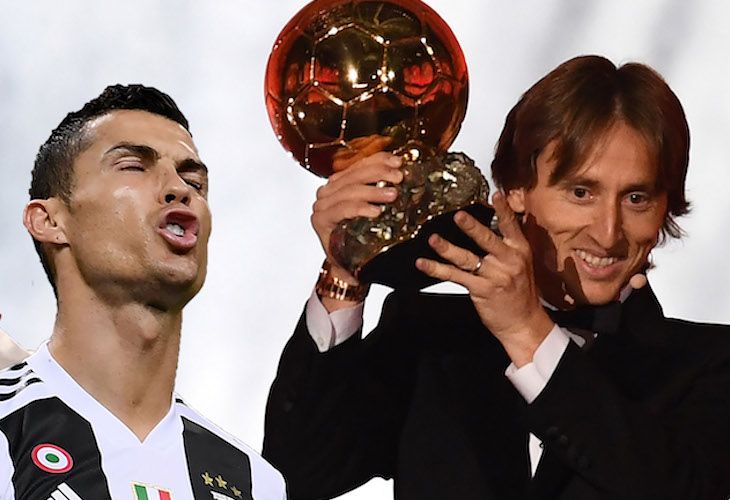 Luka Modric deja tiritando al entorno de Cristiano Ronaldo con un brillante zasca