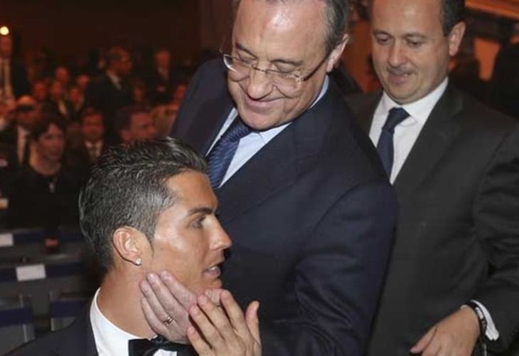 Florentino Pérez responde con un golpe bajo a Cristiano Ronaldo… ¡Por bocazas!