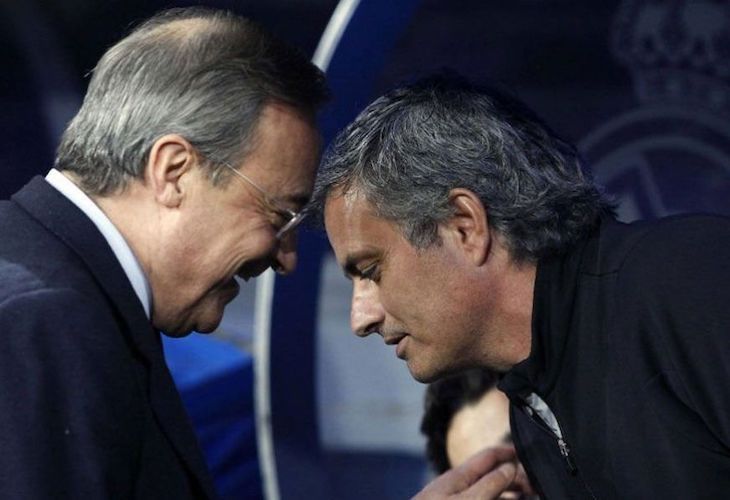 La conversación de Florentino Pérez con José Mourinho