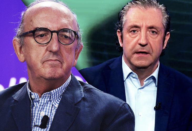 Josep Pedrerol coge un rebote de campeonato contra la censura de Jaume Roures