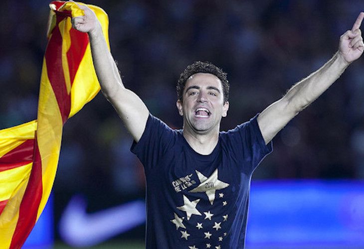 Xavi presume así de educación: "En Cataluña nos enseñan a odiar al Madrid"
