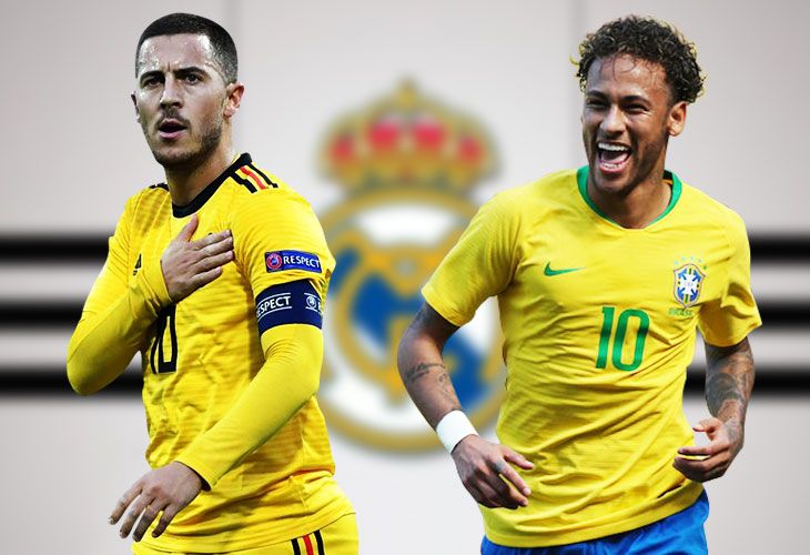 ¿Serían compatibles Neymar y Hazard en el Real Madrid?
