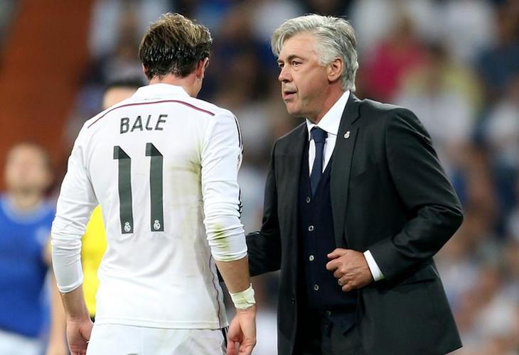 ¡¡Carlo Ancelotti culpa a Bale de la 'guerra' que le echó del Madrid!!