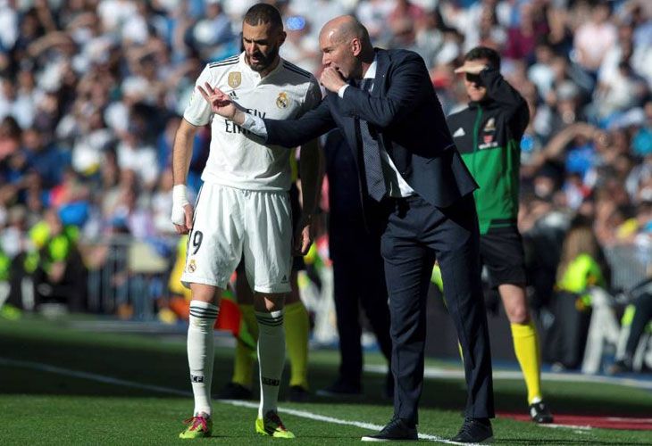 ¿Qué les dijo Zidane a los jugadores en el descanso del partido frente al Celta?
