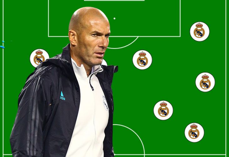 El '11' tipo que planea Zinedine Zidane para la próxima temporada