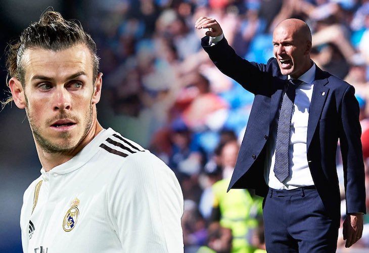Zidane y Gareth Bale, a punto de llegar a las manos en Valdebebas
