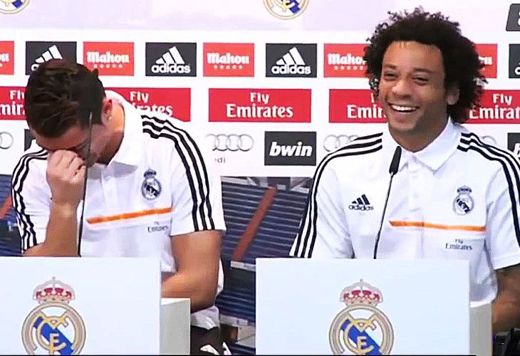 El ataque de risa más viral: ¡¡Cristiano Ronaldo y Marcelo no pueden dejar de reír!!