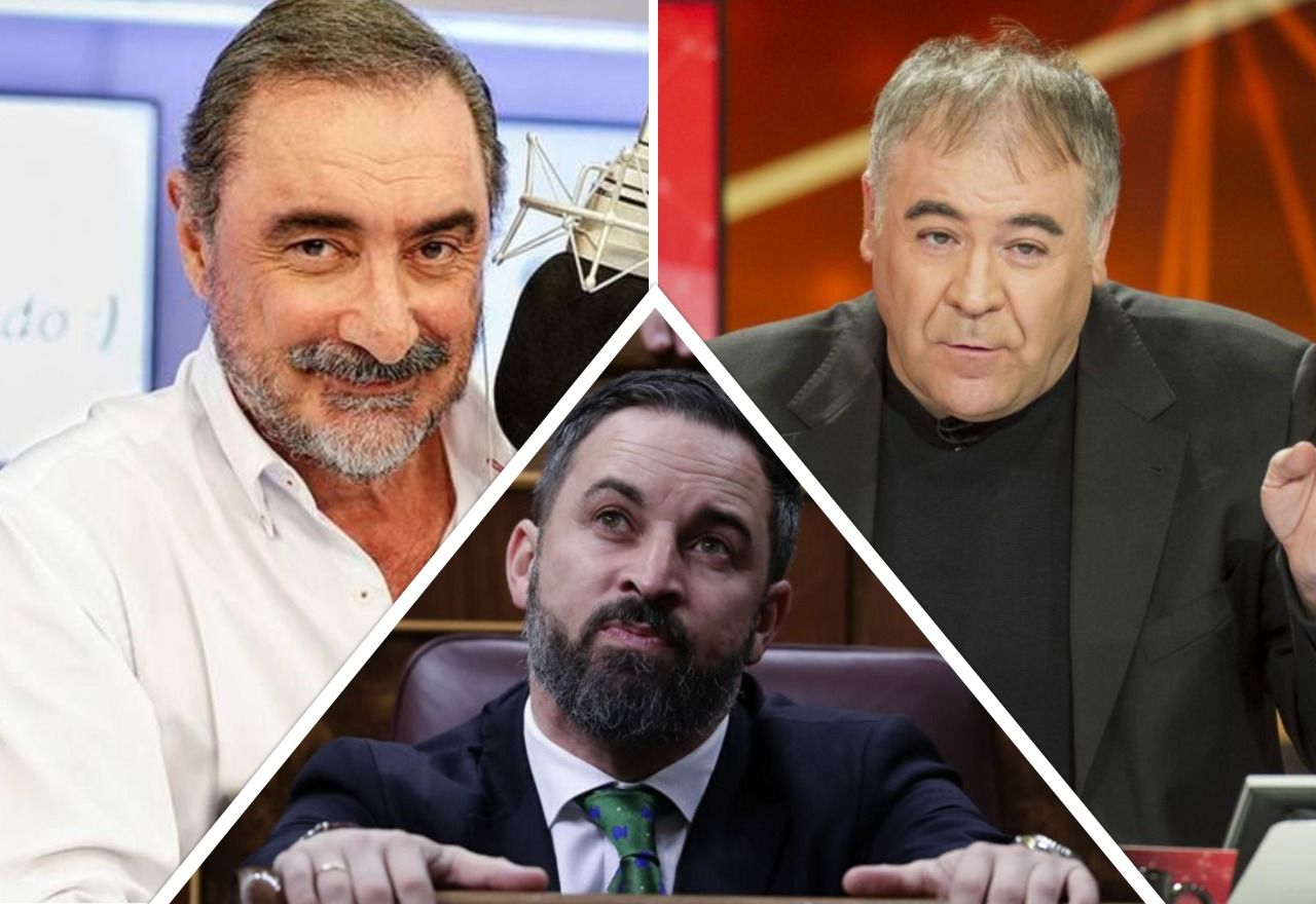 García Ferreras y Carlos Herrera se ponen de acuerdo sobre la moción de censura al Gobierno de Sánchez