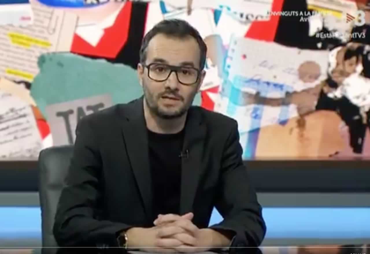 El impresentable Jair Domínguez (TV3) se lleva la 'somanta' de su vida: "¡¡Mamarracho, gilipollas, feo, pobre imbécil!!"