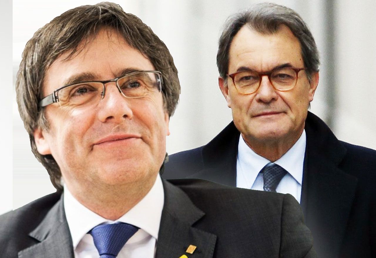 Artur Mas se rinde: Sólo Puigdemont puede ser el caudillo de Cataluña